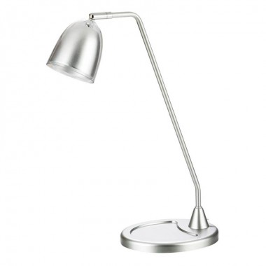 Crompton Lighting LED Desk Lamp with Silver with Adjustable Acrylic Shade